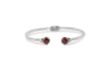 Samuel B. BANGLE Glow Bangle Garnet