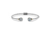 Samuel B. BANGLE Glow Bangle- Rainbow Moonstone Rainbow Moonstone