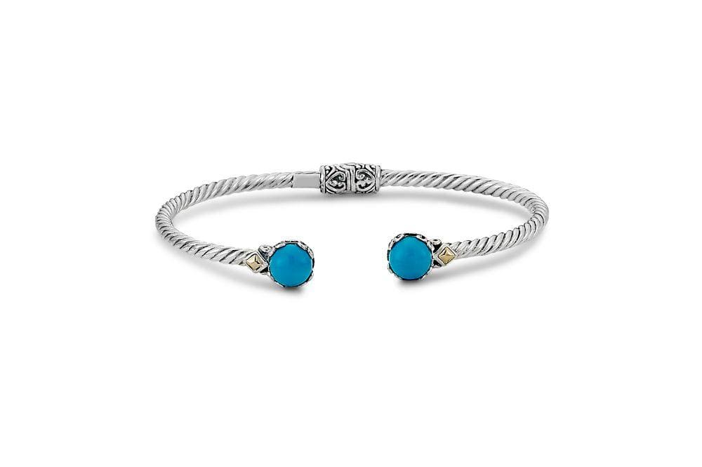 Samuel B. BANGLE Glow Bangle Sleeping Beauty Turquoise