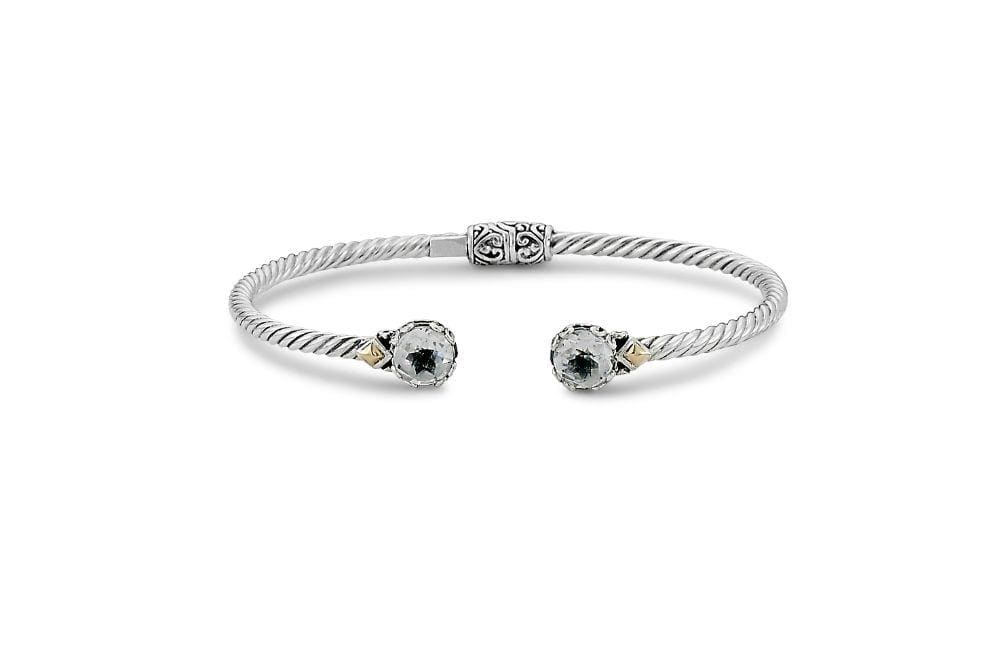 Samuel B. BANGLE Glow Bangle- White Topaz White Topaz