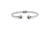 Samuel B. BANGLE Glow Bangle- White Topaz White Topaz