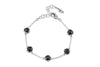 Samuel B. BRACELET Glow Bracelet- Black Spinel Black Spinel