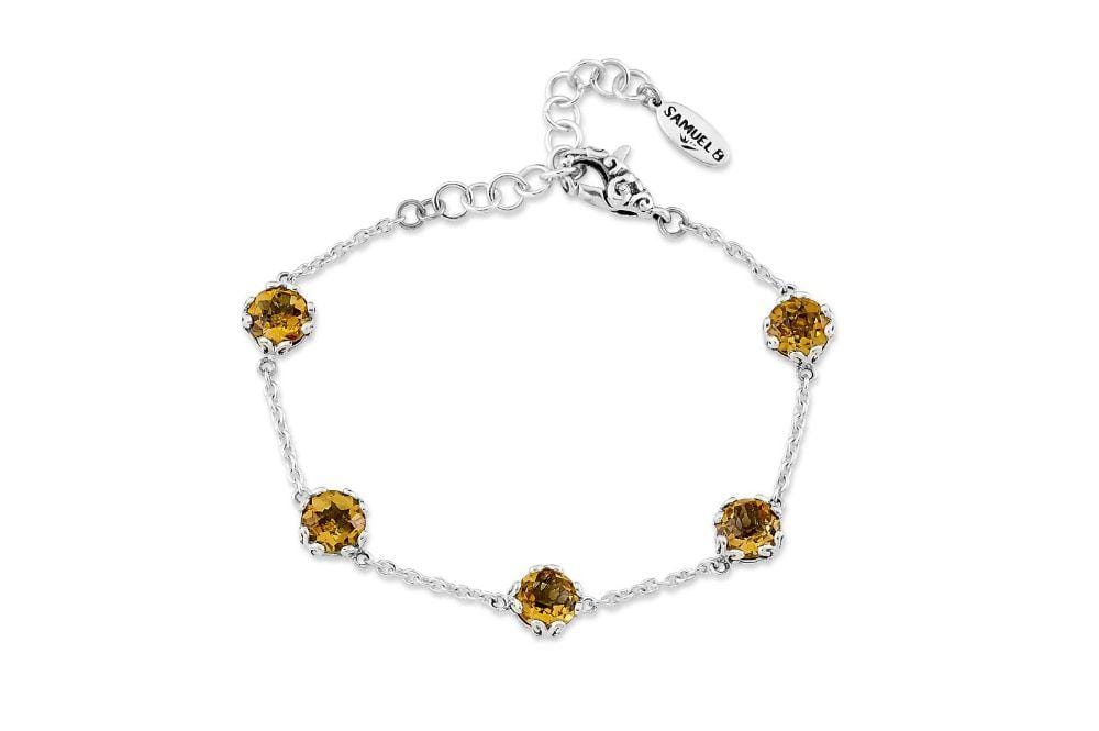 Samuel B. BRACELET Glow Bracelet- Citrine Citrine