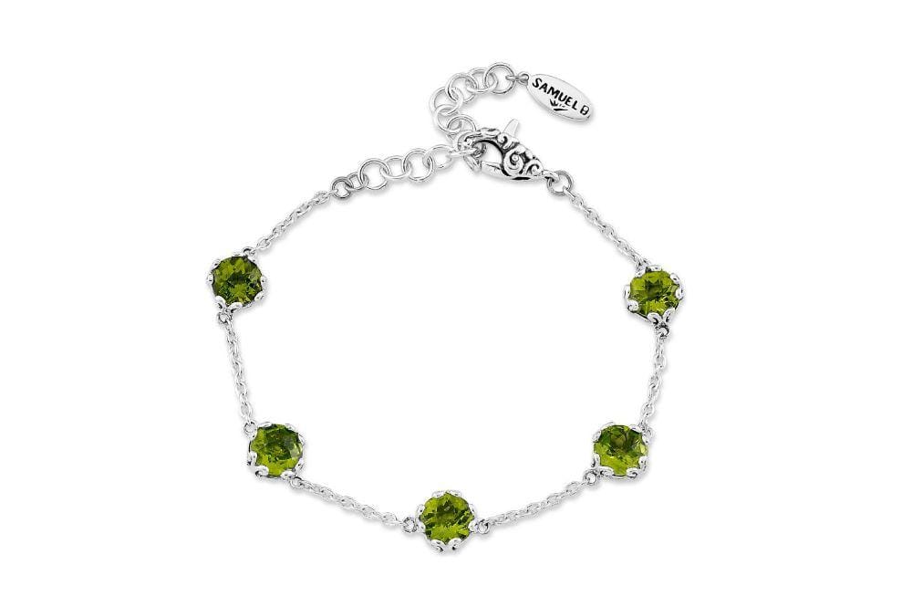 Samuel B. BRACELET Glow Bracelet- Peridot Peridot