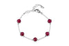 Samuel B. BRACELET Glow Bracelet- Ruby Ruby