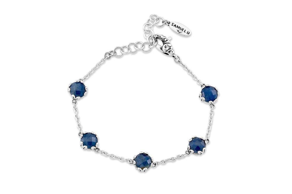 Samuel B. BRACELET Glow Bracelet- Sapphire Sapphire