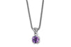 Samuel B. NECKLACE Glow Necklace- Amethyst Amethyst