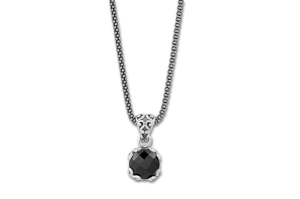 Samuel B. NECKLACE Glow Necklace- Black Spinel Black Spinel