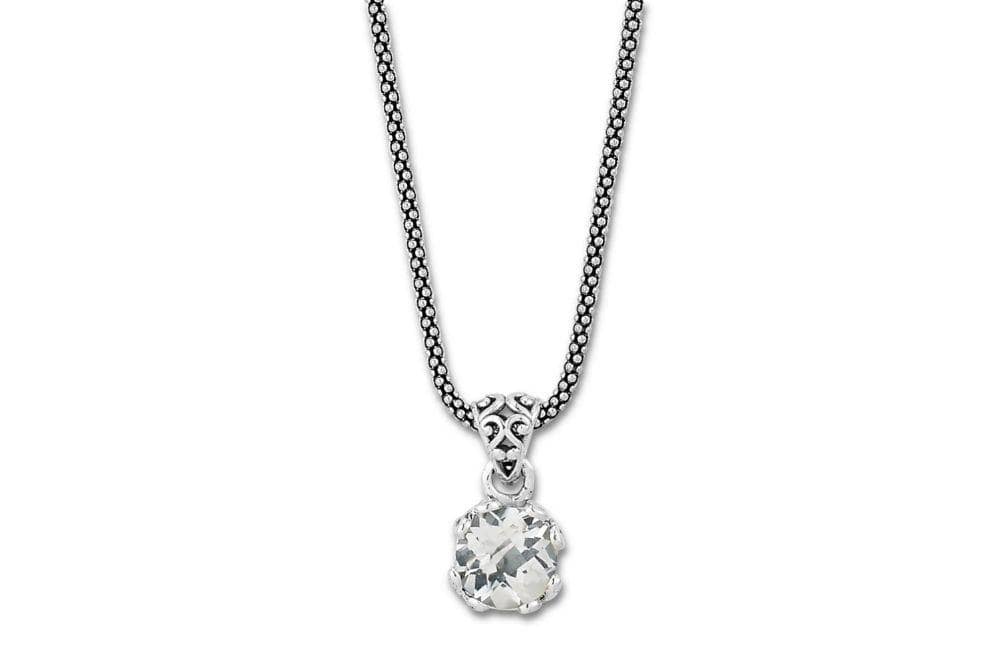 Samuel B. NECKLACE Glow Necklace- White Topaz White Topaz