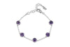 Samuel B. Jewelry BRACELET GLOW BRACELET AMETHYST