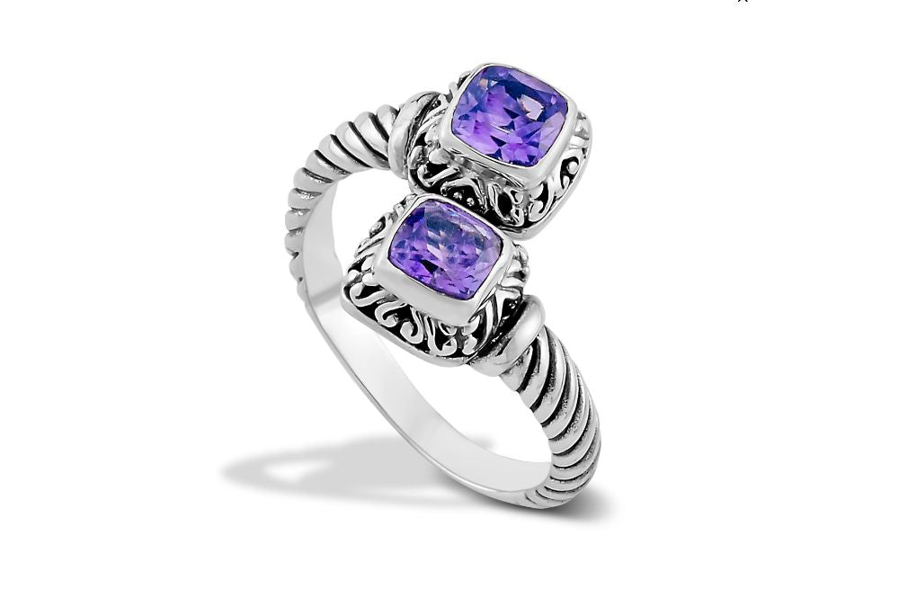 Guntur Ring- Amethyst