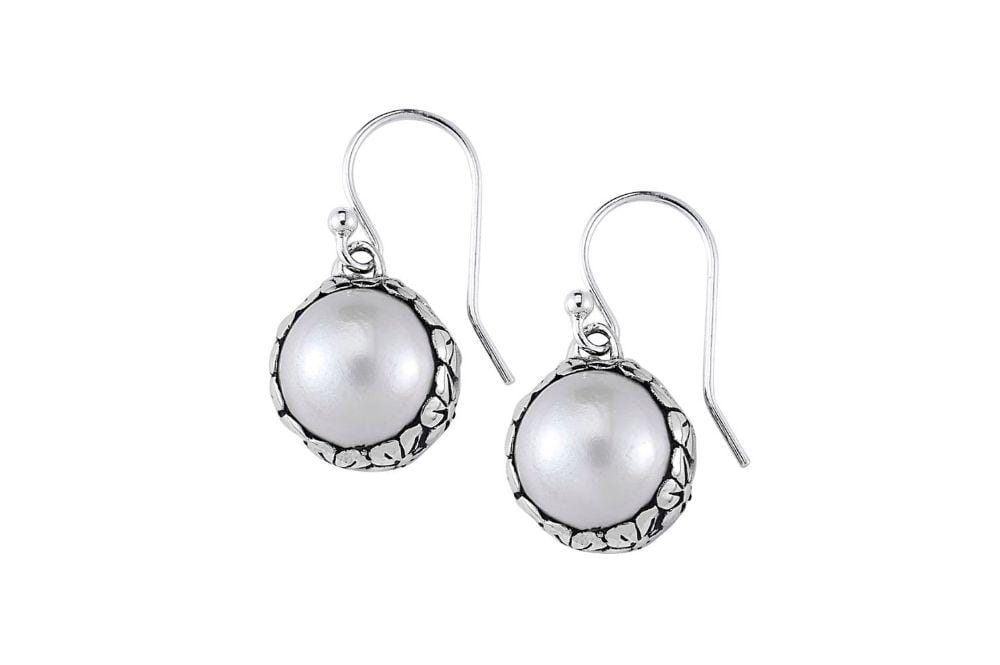 Samuel B EARRING GUNUNG EARRINGS WHITE MABE