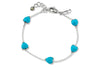 Glow Heart Bracelet- Turquoise
