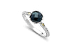 Glow Ring- Black Spinel