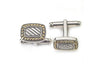 Samuel B CUFFLINK GOLDEN AGE CUFFLINKS SILVER AND GOLD