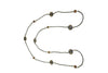 Samuel B NECKLACE GOLDEN WATER LILY NECKLACE CITRINE