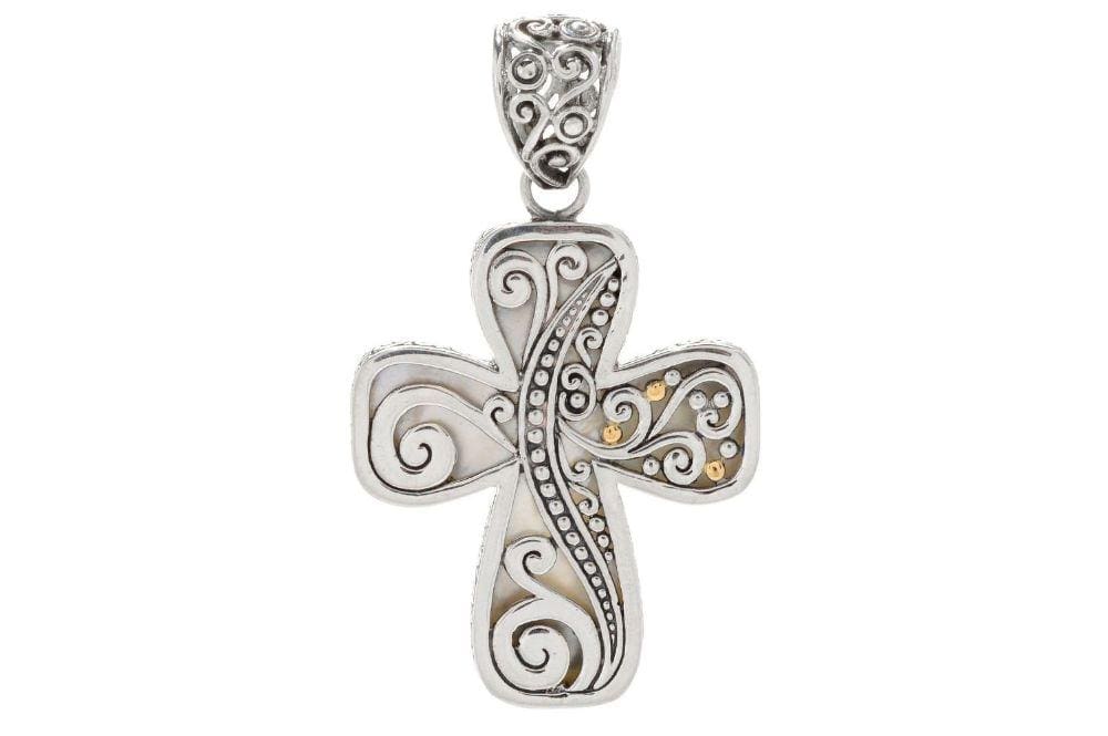 Samuel B PENDANT HEAVEN SENT PENDANT MOTHER OF PEARL