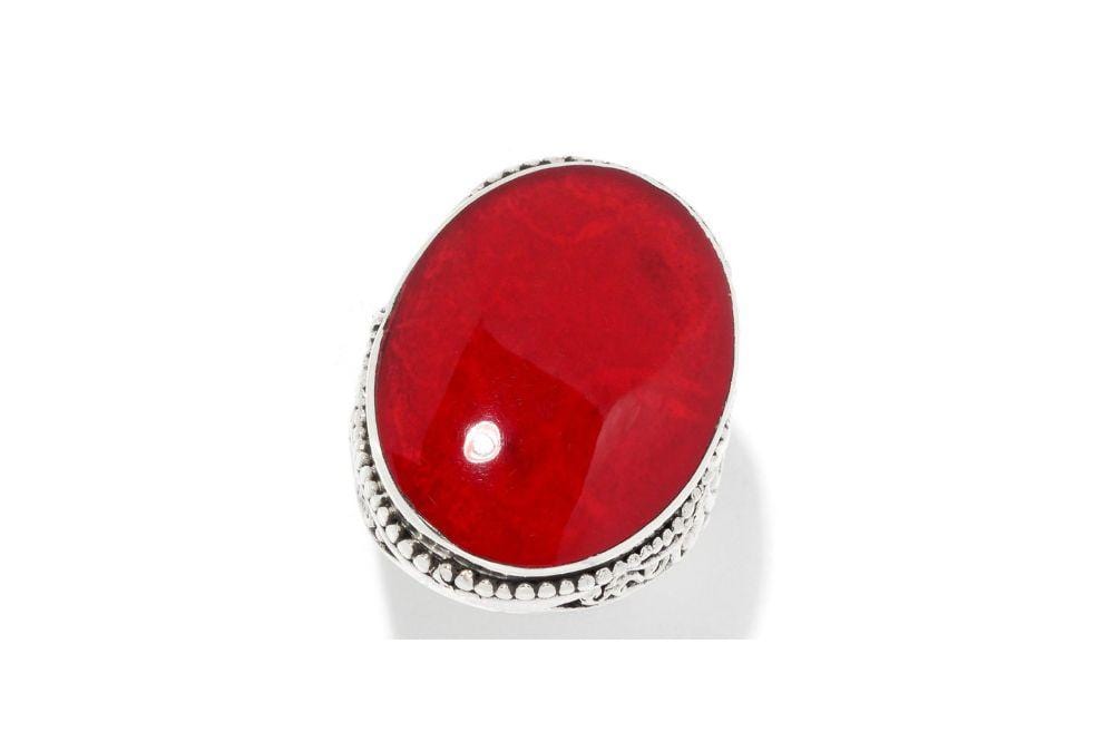 Samuel B. RING Heiress Ring- Coral Coral / 5