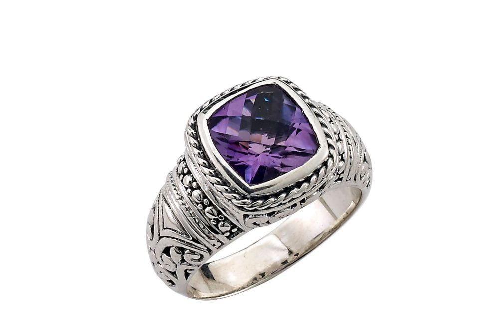 Samuel B. RING Honesty Ring- Amethyst Amethyst / 5