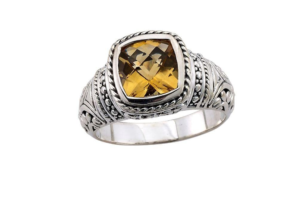 Samuel B. RING Honesty Ring- Citrine Citrine / 5