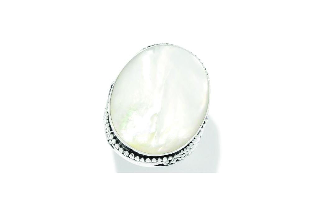 Samuel B RING Heiress Ring Mother Of Pearl / 5