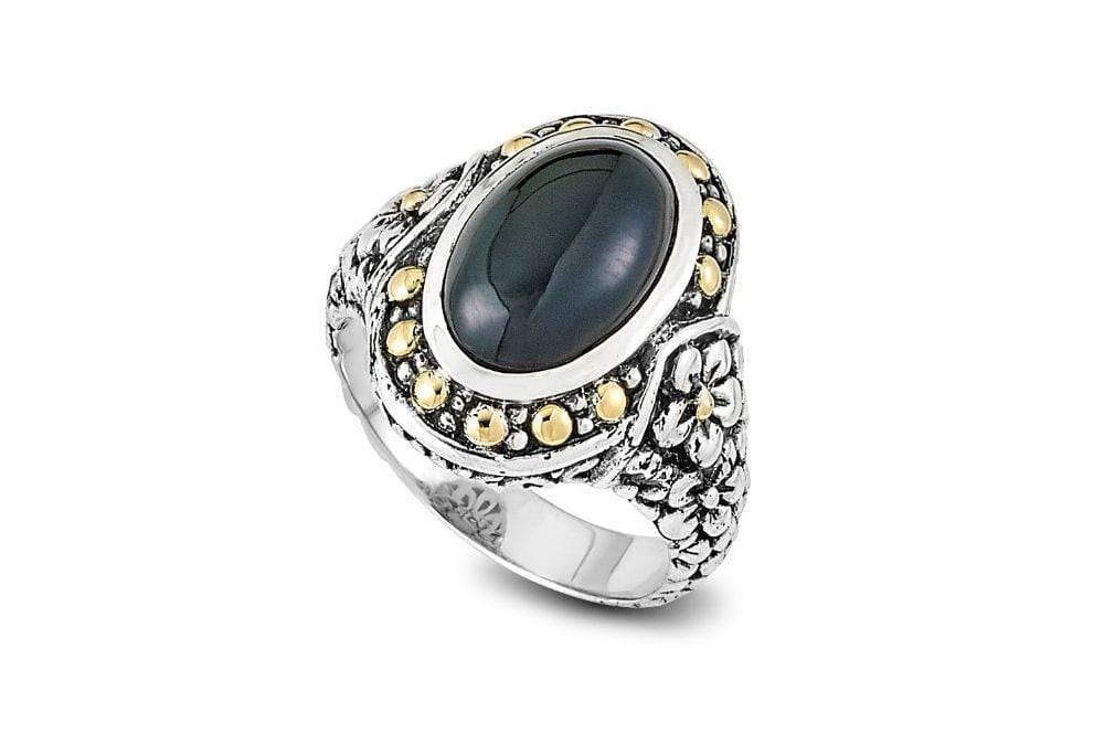 Samuel B. RING Ijen Ring- Onyx Onyx / 5