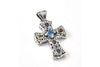 Samuel B. PENDANT Inspiration Cross Pendant Multi