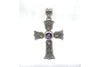 Samuel B PENDANT IRELAND CROSS PENDANT AMETHYST