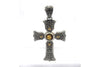 Samuel B PENDANT IRELAND CROSS PENDANT CITRINE