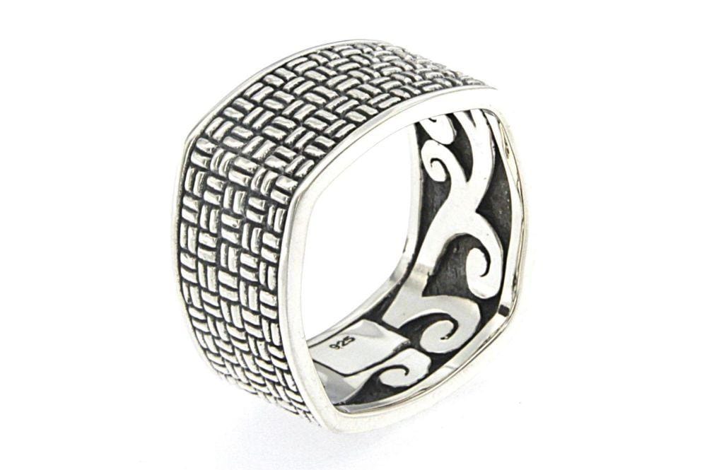 Samuel B RING JAHITAN RING SILVER / 7.5