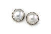 Samuel B. EARRING Juneau Earrings White Mabe Pearl