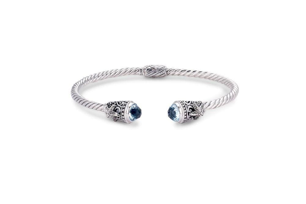 Samuel B BANGLE KENANGA BANGLE BLUE TOPAZ