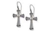 Samuel B EARRING KRET EARRINGS SILVER AND GOLD