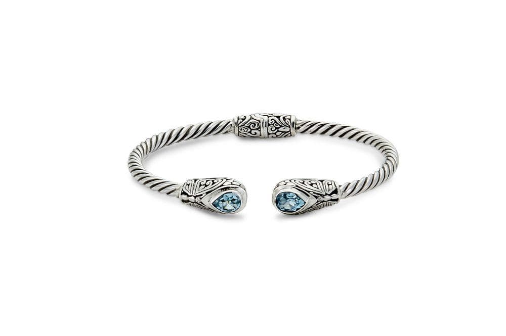 Samuel B BANGLE KULKUL BANGLE BLUE TOPAZ