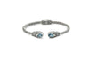 Samuel B BANGLE KULKUL BANGLE BLUE TOPAZ