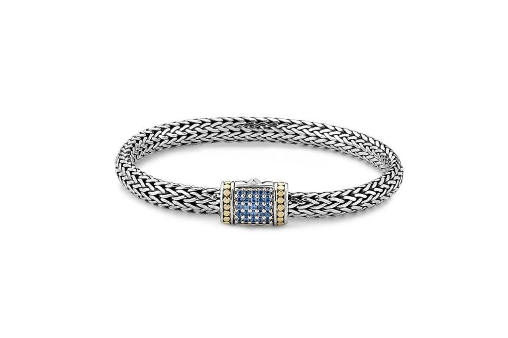 Samuel B. BRACELET Kuta Bracelet 5x7MM- Blue Sapphire Blue Sapphire / 8.5"