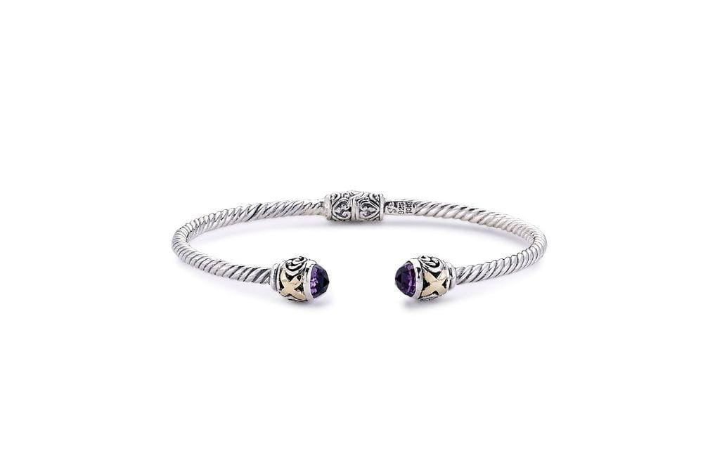 Samuel B. BANGLE Leandra Bangle- Amethyst Amethyst