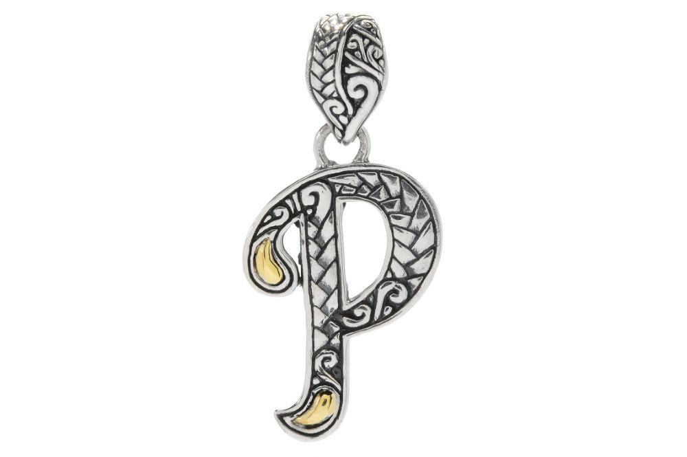 Letter P Pendant
