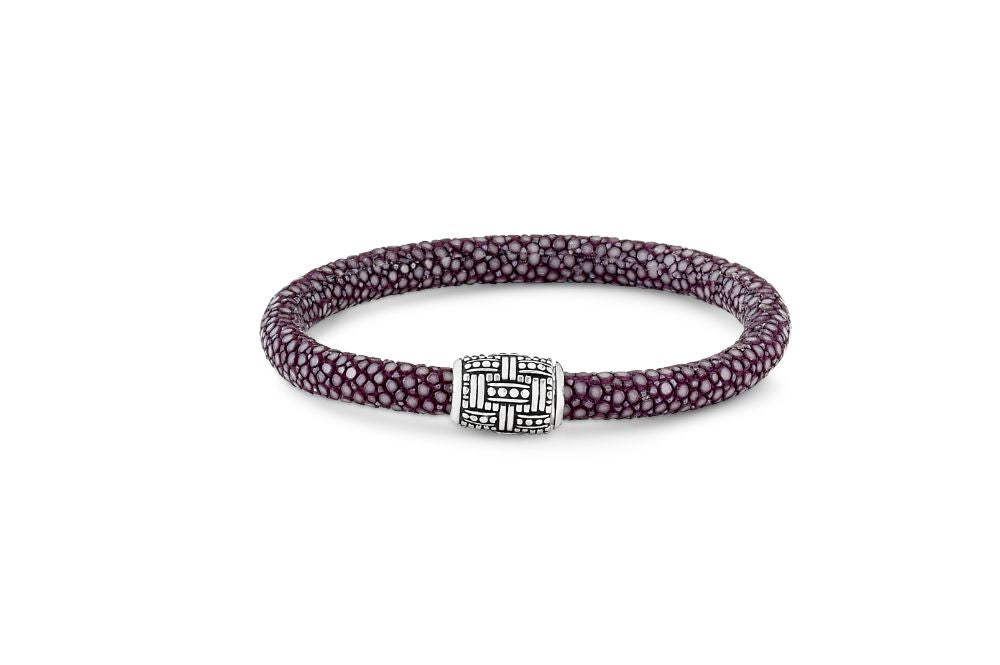 Lewotolo Bracelet- Lavender Stingray