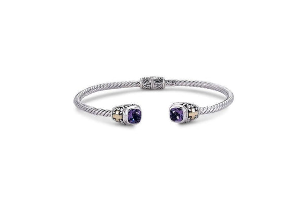Samuel B. BANGLE Leyla Bangle- Amethyst Amethyst