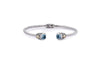 Samuel B. BANGLE Leyla Bangle- Blue Topaz Blue Topaz