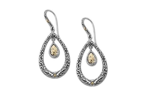 Samuel B. EARRING Lopok Earrings Silver And Gold