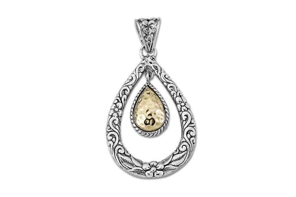 Samuel B. PENDANT Lopok Pendant Silver And Gold