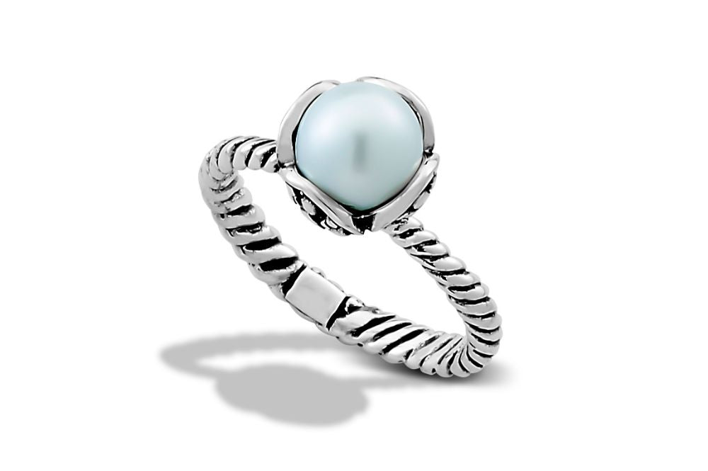 Lurus Ring- White Pearl