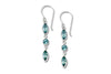 Mahawu Earrings- Blue Topaz