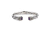 Samuel B. BANGLE Mandapa Bangle- Amethyst Amethyst