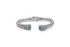 Samuel B. BANGLE Mandapa Bangle- Blue Topaz Blue Topaz