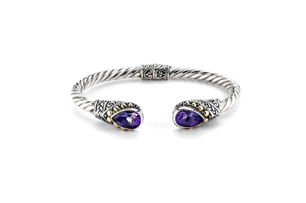 Samuel B. BANGLE Mandara Bangle- Amethyst Amethyst