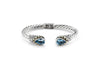 Samuel B. BANGLE Mandara Bangle- Blue Topaz Blue Topaz
