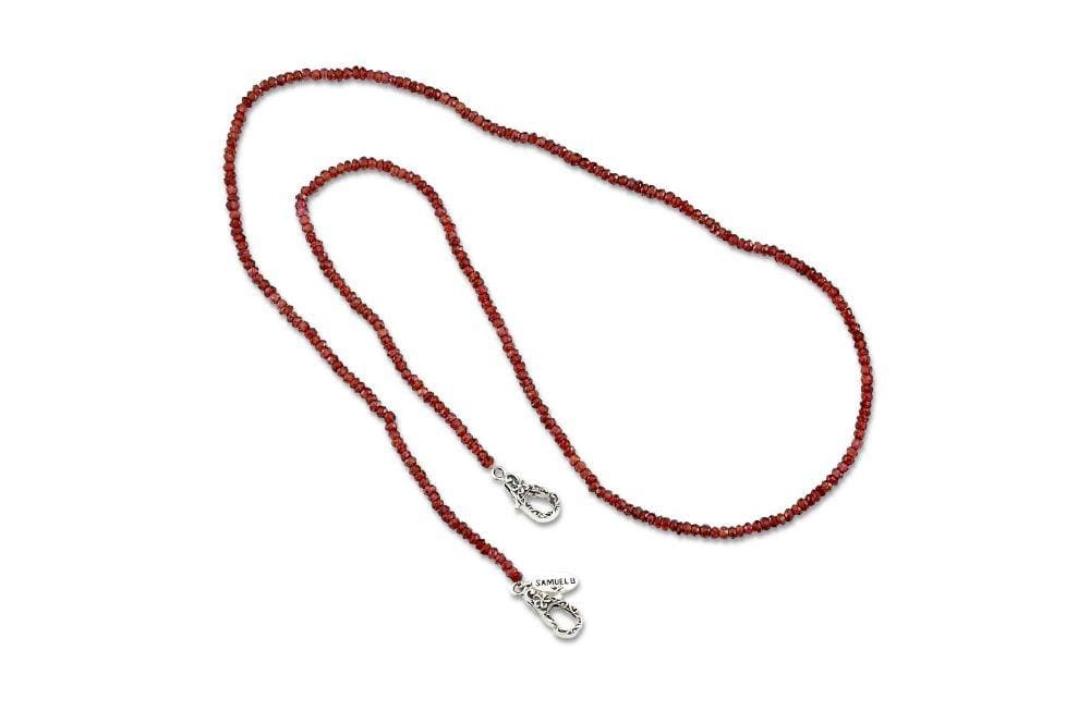 Samuel B. MASK HOLDER Mask Holder- Garnet Garnet